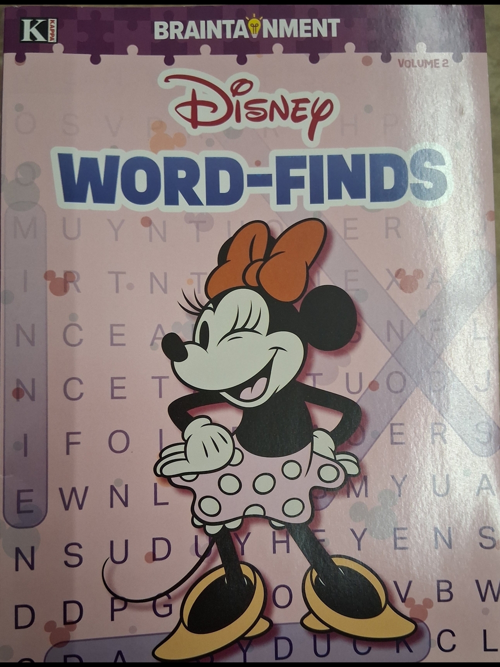 New Disney Minnie Mouse Word Find Activity Book